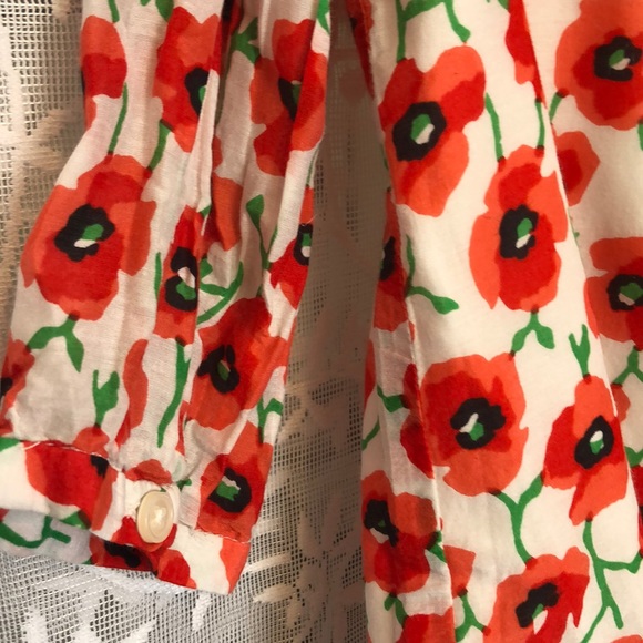 Crewcuts Floral Tunic Silk/Cotton Blend - Picture 5 of 6